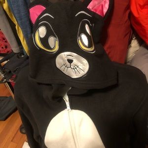 Cat onesie adult or teen great for Halloween!